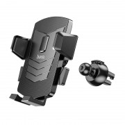 Автомобильный держатель hoco CA86 Davy one-button air outlet car holder - Black