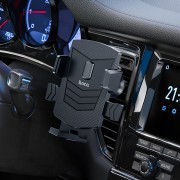 Автомобильный держатель hoco CA86 Davy one-button air outlet car holder - Black
