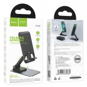 Настольная подставка Hoco PH50 Ivey folding rotatable desktop holder - Black