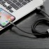 Кабель Baseus Cafule Cable special edition USB For iP 1.5A (CALKLF-HG1) 2M - Grey+Black Кабель Baseus Cafule Cable special edition USB For iP 1.5A (CALKLF-HG1) 2M - Grey+Black