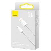 Кабель Baseus Dynamic USB to Type-C 100W 1m (CALD000602) - White