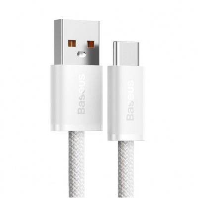 Кабель Baseus Dynamic USB to Type-C 100W 1m (CALD000602) - White Кабель Baseus Dynamic USB to Type-C 100W 1m (CALD000602) - White