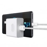 Кабель Baseus Dynamic USB to Type-C 100W 1m (CALD000602) - White