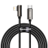 Кабель Baseus Legend Series Elbow Fast Charging Data Cable Type-C to iP PD 20W 1m (CATLCS-01) - Black Кабель Baseus Legend Series Elbow Fast Charging Data Cable Type-C to iP PD 20W 1m (CATLCS-01) - Black
