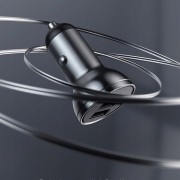 Автомобильное зарядное устройство Baseus Digital Display Dual USB 4.8A Car Charger 24W (CCBX-0S) - Silver