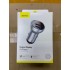 Автомобильное зарядное устройство Baseus Digital Display Dual USB 4.8A Car Charger 24W (CCBX-0S) - Silver Автомобильное зарядное устройство Baseus Digital Display Dual USB 4.8A Car Charger 24W (CCBX-0S) - Silver