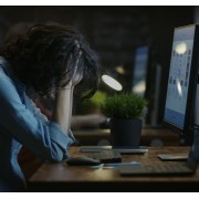 Лампа для монитора Baseus i-wok Series USB Asymmetric Light Source Screen Hanging Light (Youth) (DGIWK-B01) - Black