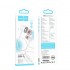 Наушники Hoco M107 discoverer universal earphones with mic - White Наушники Hoco M107 discoverer universal earphones with mic - White