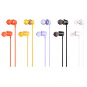 Наушники Hoco M107 discoverer universal earphones with mic - White