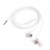 Наушники Hoco M107 discoverer universal earphones with mic - White Наушники Hoco M107 discoverer universal earphones with mic - White
