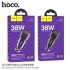 Автомобильное ЗУ HOCO Z52 spacious PD38W (1C1A ) car charger transparent - Черный Автомобильное ЗУ HOCO Z52 spacious PD38W (1C1A ) car charger transparent - Черный