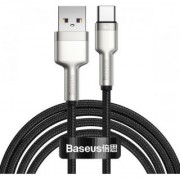 Кабель Baseus Cafule Series Metal Data Cable USB to Type-C 66W 2m - Black (CAKF000201)