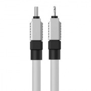 Кабель BASEUS coolplay series fast charging cable type-c to ip 20w 1m - White (CAKW000002)