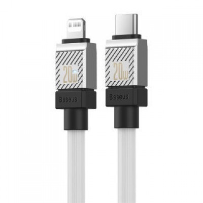 Кабель BASEUS coolplay series fast charging cable type-c to ip 20w 1m - White (CAKW000002) Кабель BASEUS coolplay series fast charging cable type-c to ip 20w 1m - White (CAKW000002)