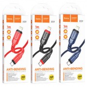 Кабель Hoco X59 victory PD charging data cable iphone (L=1M) - Black