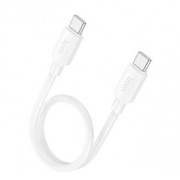 Кабель Hoco X96 Hyper 60W fast charging data cable Type-c to Type-c (L=0.25m) - Белый