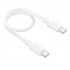 Кабель Hoco X96 Hyper 60W fast charging data cable Type-c to Type-c (L=0.25m) - Белый Кабель Hoco X96 Hyper 60W fast charging data cable Type-c to Type-c (L=0.25m) - Белый