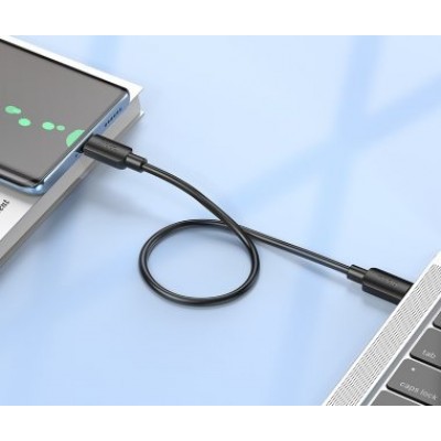 Кабель Hoco X96 Hyper 60W fast charging data cable Type-c to Type-c (L=0.25m) - Белый Кабель Hoco X96 Hyper 60W fast charging data cable Type-c to Type-c (L=0.25m) - Белый