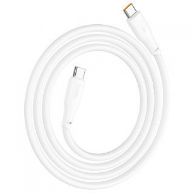 Кабель Hoco X93 Force 240W fast charging data cable Type-c to Type-c (L=2M) - Белый Кабель Hoco X93 Force 240W fast charging data cable Type-c to Type-c (L=2M) - Белый