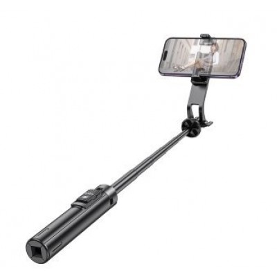 Держатель Hoco K21 Stream aluminum alloy live broadcast holder - Черный Держатель Hoco K21 Stream aluminum alloy live broadcast holder - Черный
