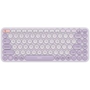 Беспроводная клавиатура Baseus K01A Wireless Tri-Mode Keyboard (B00955503513-00) - Фиолетовый