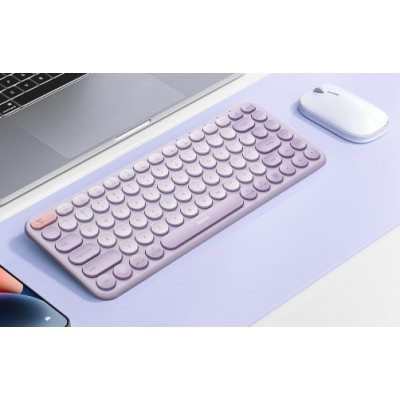 Беспроводная клавиатура Baseus K01A Wireless Tri-Mode Keyboard (B00955503513-00) - Фиолетовый Беспроводная клавиатура Baseus K01A Wireless Tri-Mode Keyboard (B00955503513-00) - Фиолетовый