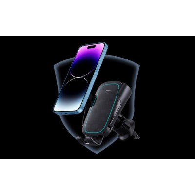 Автодержатель с беспроводной зарядкой Baseus Milky Way Pro Series Wireless Charging Electric Car Mount Phone Holder 15W (C40357000111-00) - Черный Автодержатель с беспроводной зарядкой Baseus Milky Way Pro Series Wireless Charging Electric Car Mount Phone Holder 15W (C40357000111-00) - Черный