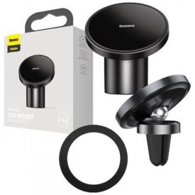 Магнитный автодержатель Baseus NeoGravity Magnetic Car Mount (For Dashboards and Air Outlets) (C40141501113-00) - Черный Магнитный автодержатель Baseus NeoGravity Magnetic Car Mount (For Dashboards and Air Outlets) (C40141501113-00) - Черный