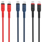 Кабель Hoco X59 victory PD charging data cable iphone (L=1M) - Black