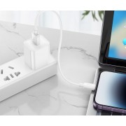 Кабель Hoco X96 Hyper charging data cable IP (L=0.25) - Белый