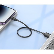 Кабель Hoco X96 Hyper charging data cable IP (L=0.25) - Белый