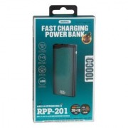 Аккумулятор внешний Remax RPP-201 kingkong ll 22.5W PD+QC multi-compatible fast charging power bank 10000mAh - Green