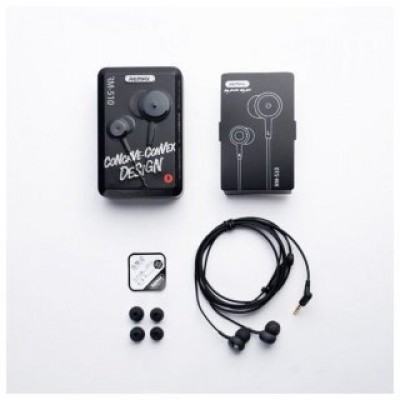 Наушники REMAX concave-convex design RM-510 - Black Наушники REMAX concave-convex design RM-510 - Black