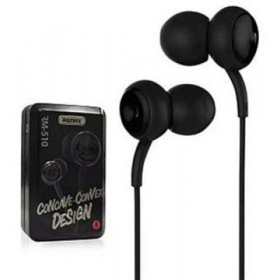 Наушники REMAX concave-convex design RM-510 - Black Наушники REMAX concave-convex design RM-510 - Black