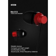 Проводные наушники Remax Earphone RM-512 - Синий