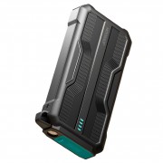 Power Bank Joyroom JR-L016 2.4A with Three Cables 10000mAh - Black With USB to Type-C 0.25m Cable-Black