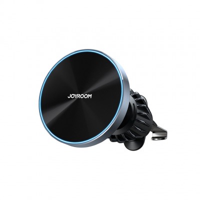 Автодержатель с беспроводной зарядкой Joyroom JR-ZS240 Pro magnetic wireless car charger - Black Автодержатель с беспроводной зарядкой Joyroom JR-ZS240 Pro magnetic wireless car charger - Black