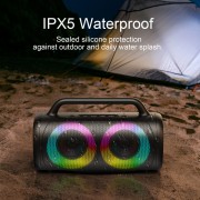 Колонка Joyroom JR-MW02 40W wireless speaker with RGB lights - Black