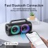 Колонка Joyroom JR-MW02 40W wireless speaker with RGB lights - Black Колонка Joyroom JR-MW02 40W wireless speaker with RGB lights - Black