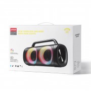 Колонка Joyroom JR-MW02 40W wireless speaker with RGB lights - Black