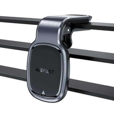 Автодержатель с беспроводной зарядкой Acefast D16 magnetic car holder for air vent - Metal gray Автодержатель с беспроводной зарядкой Acefast D16 magnetic car holder for air vent - Metal gray