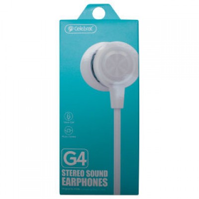 Наушники Celebrat G4 - Белый Наушники Celebrat G4 - Белый