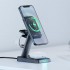 Держатель с беспроводной зарядкой Acefast E3 desktop three-in-one wireless charging stand - Black Держатель с беспроводной зарядкой Acefast E3 desktop three-in-one wireless charging stand - Black