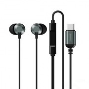 Наушники Remax iP Metal Wired Earphone for Music & Call RM-512i - Black