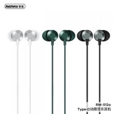 Наушники Remax iP Metal Wired Earphone for Music & Call RM-512i - Black Наушники Remax iP Metal Wired Earphone for Music & Call RM-512i - Black
