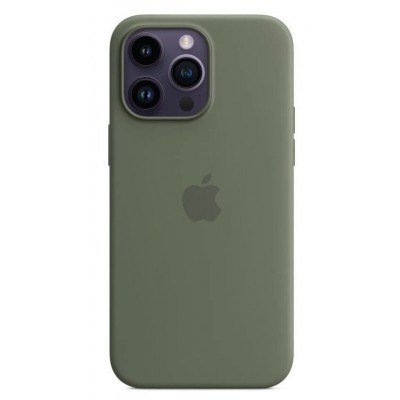 Чехол для Silicone Case Magsafe iphone 14 pro Max (6.7) - olive Чехол для Silicone Case Magsafe iphone 14 pro Max (6.7) - olive
