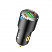 Автомобильное зарядное устройство Hoco NZ6 PD45W 3-port(2C1A) car charger - Black