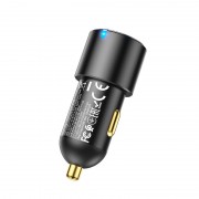 Автомобильное зарядное устройство Hoco NZ6 PD45W 3-port(2C1A) car charger - Black
