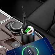 Автомобильное зарядное устройство Hoco NZ6 PD45W 3-port(2C1A) car charger - Black