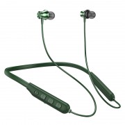 Наушники Hoco ES64 Easy Sound sports BT earphones -Dark green